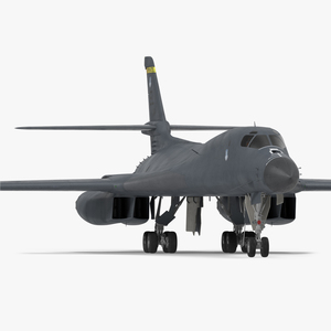 3D Strategic Bomber Rockwell B 1 Lancer