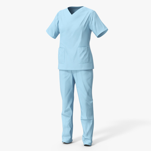 Medical Scrubs Uniform 3D