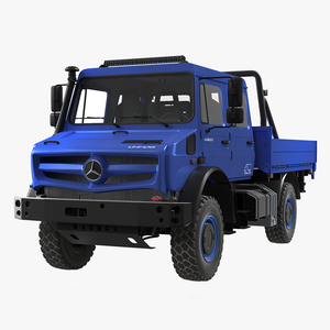 Mercedes Benz Unimog 4023 Off Road Vehicle 3D