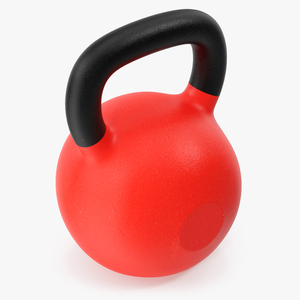 3D Fitness Kettlebell model