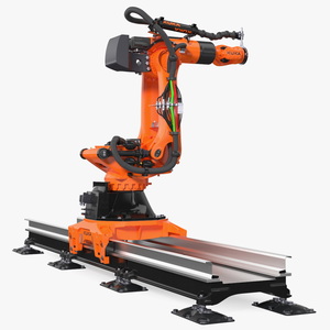 Ultra Robot Arm KUKA KR FORTEC On Skids KL 5000 3D