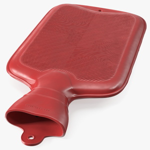 3D Rubber Hot Water Bottle model