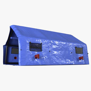 Medical Canvas Tent 3D model