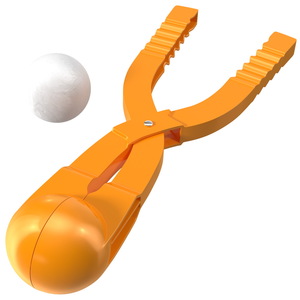 3D Snowball Maker Clip with Snowball model