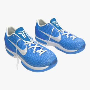 3D Sneakers Nike Zoom Blue model