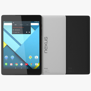 3D Google Nexus 9 Set model