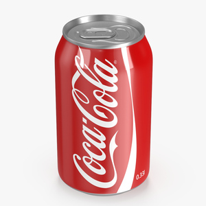 3D Coca Cola Can model