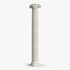 Ionic Column Greco Roman 3D model