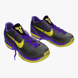 Sneakers Nike Zoom Black 3D model