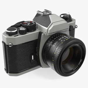 Vintage 35mm Film Camera 3D model