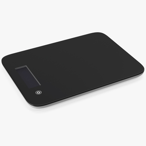 Compact Digital Kitchen Scale 3D model