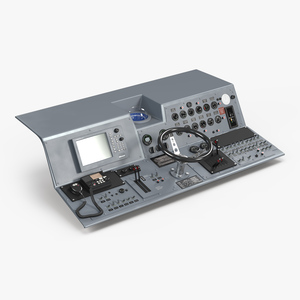 3D model Ship Bridge Control Panel