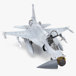 3D model PAC JF-17 Thunder Pakistan Air Force with Armament