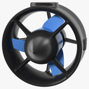 3D model Underwater Thruster Motor Propeller