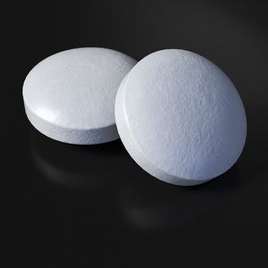 3D Plain Round Pill