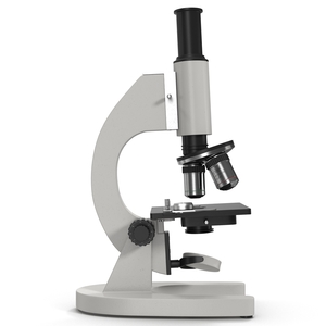 3D Medical Microscope model