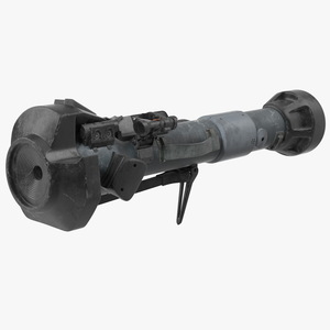 3D Anti Tank Rocket Launcher Dirty