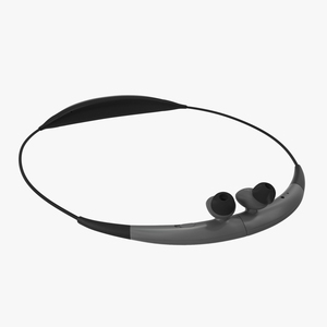 3D Bluetooth Headset Samsung Gear Circle Folded Silver