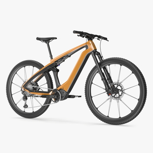 Electric Mountain Bike 3D