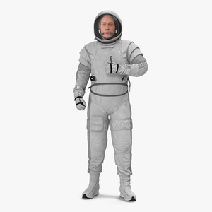 Astronaut Spacesuit Generic Rigged 3D model