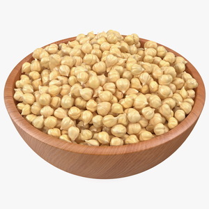 3D model Chickpeas Beans in a Bowl