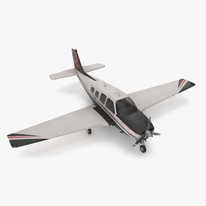 Beechcraft Bonanza Plane 3D model