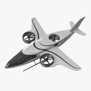 eVTOL Air Taxi 3D model