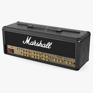 3D model Marshall Guitar Amplifier