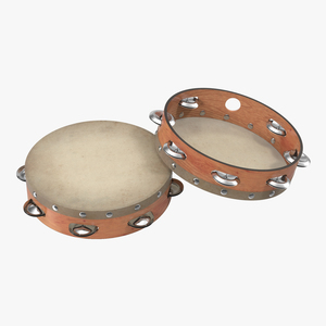 Orchestral Tambourine Generic 3D model