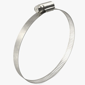 3D model Adjustable Hose Clamp 78 101mm