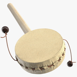 3D Vintage Handheld Pellet Drum model