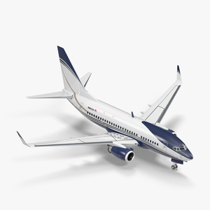 Boeing 737 600 Generic Rigged 3D model