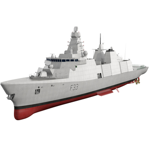 3D Indonesian Type 31 Frigate