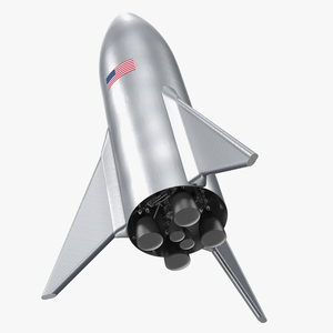 3D model Starship