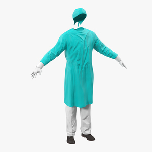 3D model Surgeon Dress 3