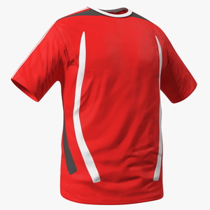 Soccer Jersey Sportswear 3D model