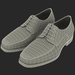 3D model Old Man Shoes 5