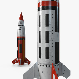 Air-to-Surface Missile ATACMS 3D model