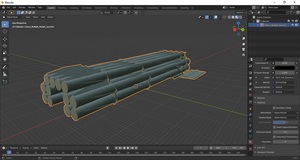 3D model Heavy Multiple Rocket Launcher