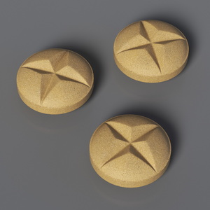 Cross Scored Pill 3D