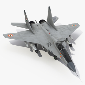 3D MiG 29K Fulcrum D Indian Navy with Armament model