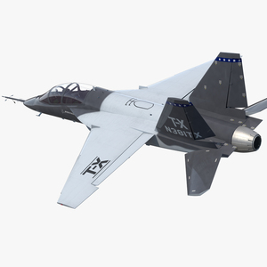 3D Boeing T-X Advanced Pilot Training System Rigged model