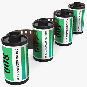 3D model Color Print Film for 35mm