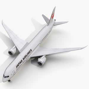 3D Boeing 787 9 Dreamliner Japan Airlines model