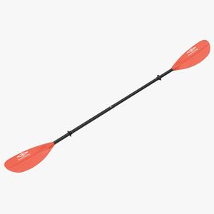 Canoe Paddle 4 3D model