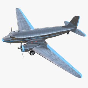 Vintage Airliner Generic 3D model