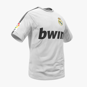 3D Soccer T Shirt Real Madrid 2 model