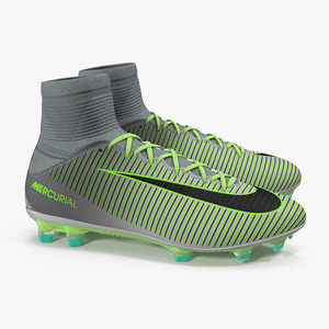 3D Nike Mercurial Veloce Cleats model