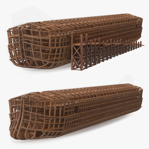 3D Noah Ark with transparency