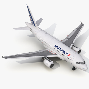 Airbus A318 Air France 3D